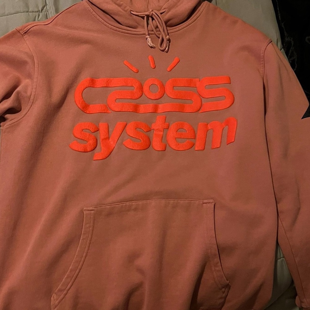 Travis scott cross system hoodie